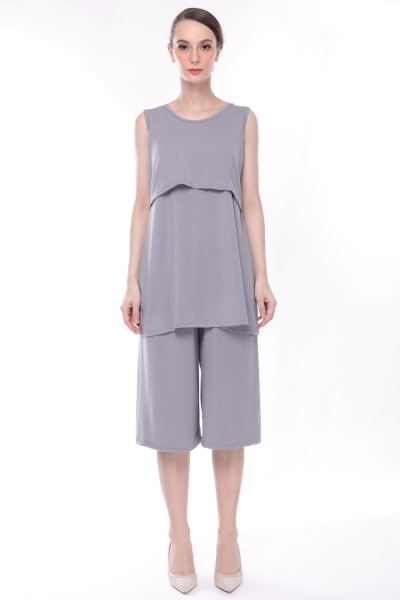 Alina Pyjamas in Light Grey Alina Pyjamas in Light Grey